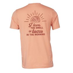 Image of I love the smell of tacos in the morning T-Shirt