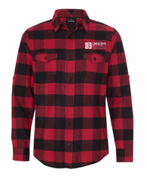 Image of Burnside Long Sleeve Flannel Shirt