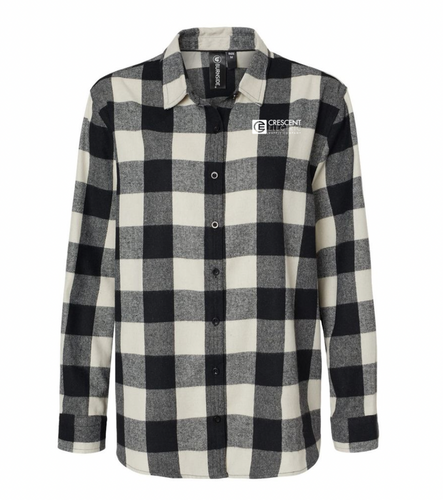 Burnside Ladies Boyfriend Flannel Shirt image thumbnail