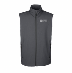 Image of CORE365 Two-Layer Fleece Bonded Soft Shell Vest