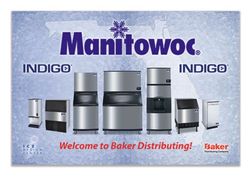 Image of Vinyl Banner - Manitowoc Ice/Indigo/Baker