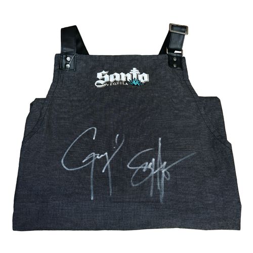 Autographed Unisex Annex Oxford Apron (SIGNED BY SAMMY HAGAR AND GUY FIERI) image thumbnail