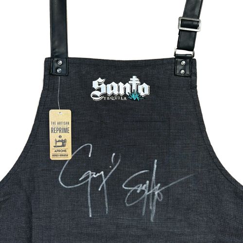 Autographed Unisex Annex Oxford Apron (SIGNED BY SAMMY HAGAR AND GUY FIERI) image thumbnail