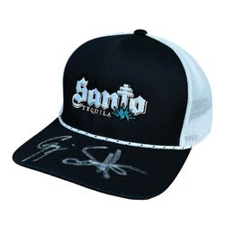 Image of Autographed Pacific Headwear Trucker Snapback Braid Cap (SIGNED BY SAMMY HAGAR AND GUY FIERI)