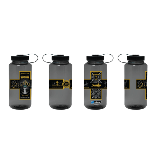 32oz Wide Mouth Nalgene Sustain Bottle - BLACK image thumbnail