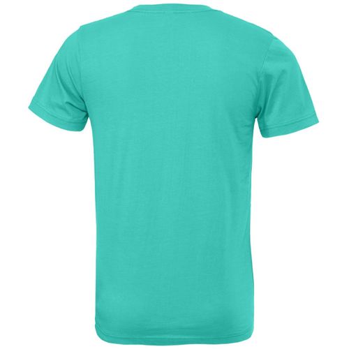 Unisex Bella Canvas Short Sleeve Cotton T-Shirt - TEAL (Men's Retail Fit Sizing) image thumbnail