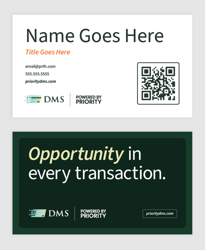 DMS Business Cards image thumbnail