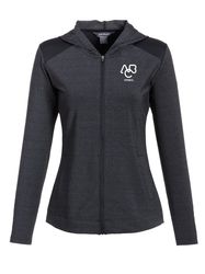 Image of Women's Landway Aspire Four-Way Stretch Hybrid Full Zip Jacket - ABC Fitness