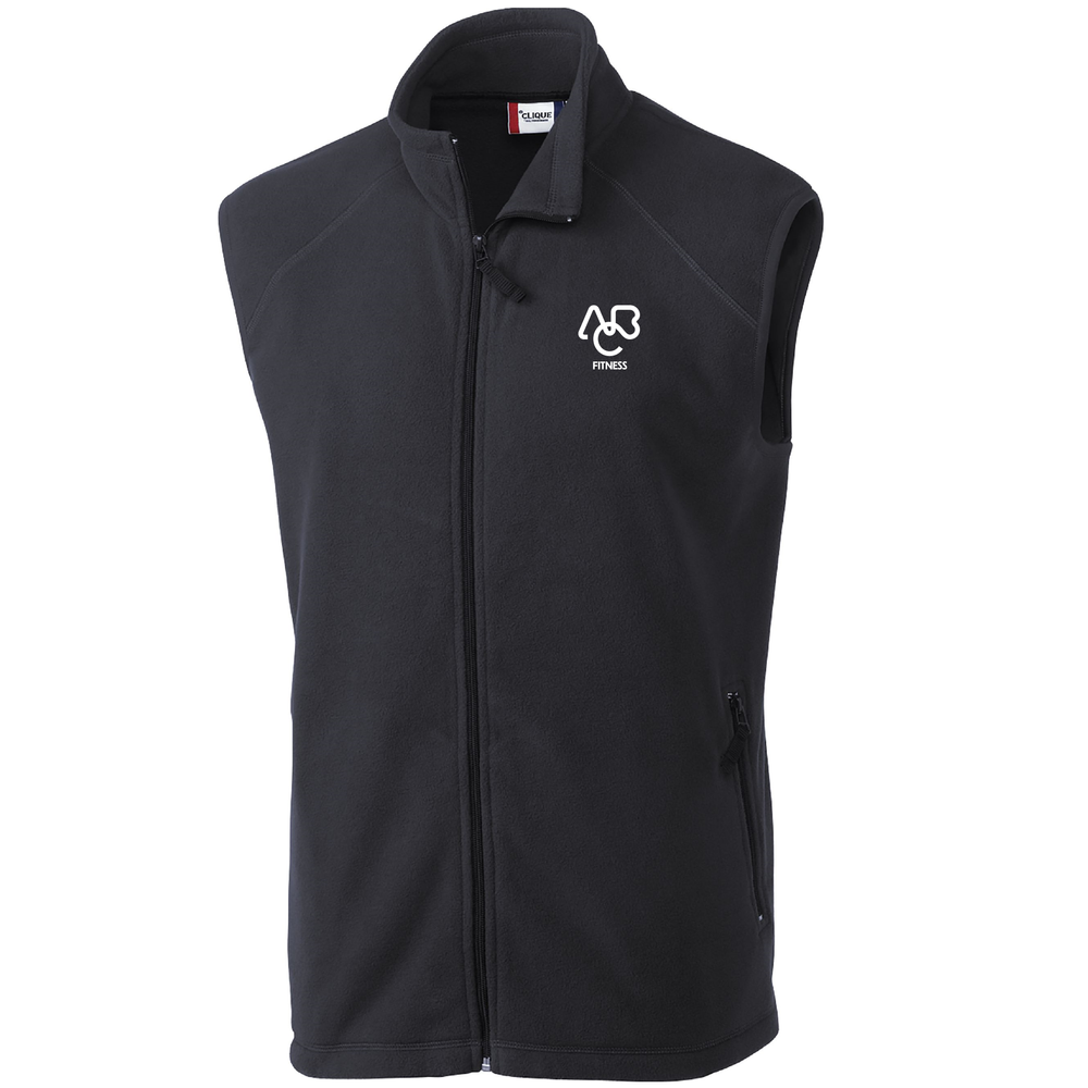 Men's Clique Summit Performance Fleece Full Zip Vest - ABC Fitness primary image