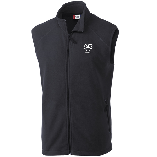 Men's Clique Summit Performance Fleece Full Zip Vest - ABC Fitness image thumbnail