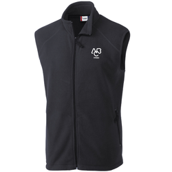 Image of Men's Clique Summit Performance Fleece Full Zip Vest - ABC Fitness