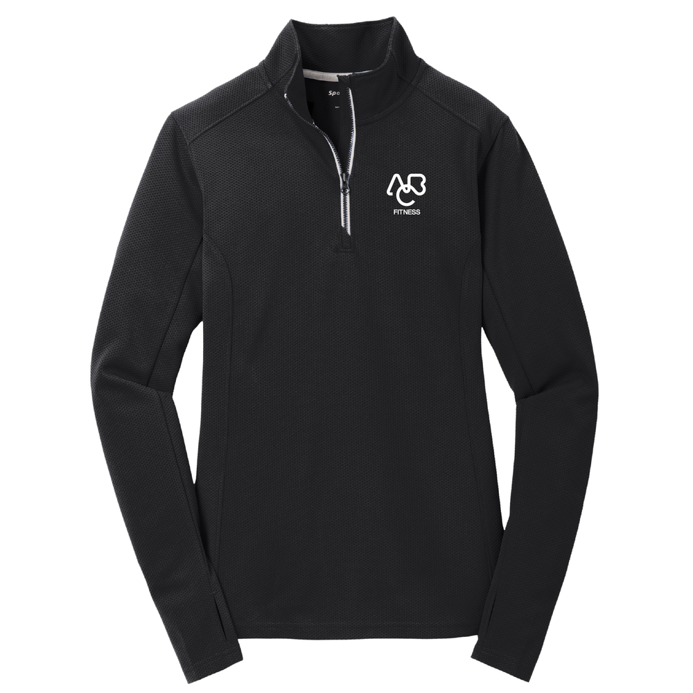 Women's Sport-Tek® Sport-Wick® Textured 1/4-Zip Pullover - ABC Fitness primary image