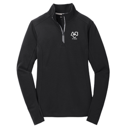 Image of Women's Sport-Tek® Sport-Wick® Textured 1/4-Zip Pullover - ABC Fitness