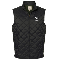 Image of Men's Weatherproof Vintage Diamond Full Zip Quilted Vest - ABC Fitness