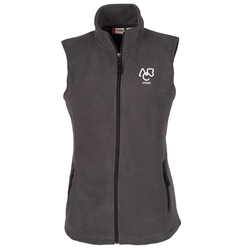 Image of Women's Clique Summit Performance Fleece Full Zip Vest - ABC Fitness