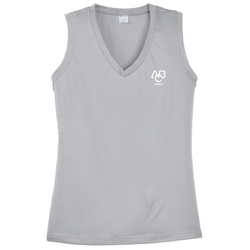 Image of Women's Sport-Tek® Sleeveless PosiCharge® Competitor™ V-Neck Tee - ABC Fitness