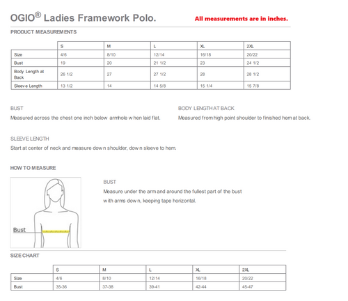 Women's OGIO Framework Polo - ABC Fitness image thumbnail