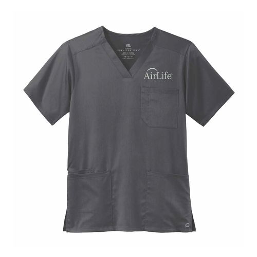 WonderWink Men's Premiere Flex V-Neck Top image thumbnail