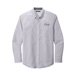Image of Port Authority SuperPro Oxford Stripe Shirt