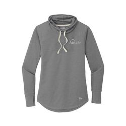 Image of New Era Ladies Sueded Cotton Blend Cowl Tee