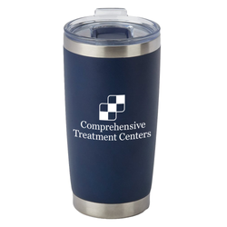 Image of Navy Stainless Steel Vacuum Insulated Tumbler 20-Oz.