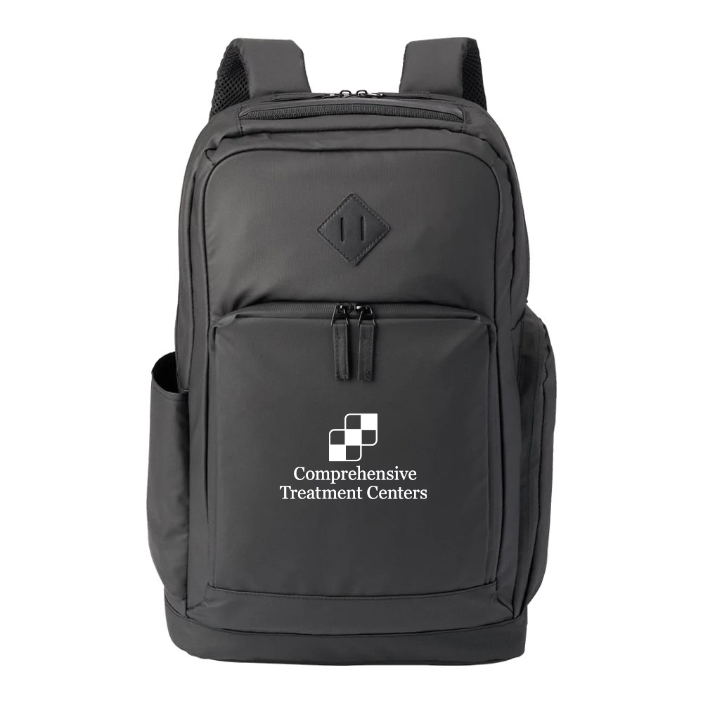 Image of Water-Resistant 15” Computer/Laptop Backpack With Trolley Strap 