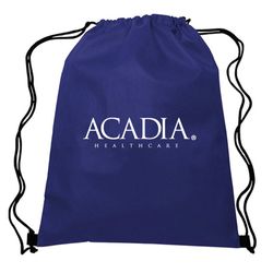 Image of Water-Resistant Drawstring Non-Woven Backpack