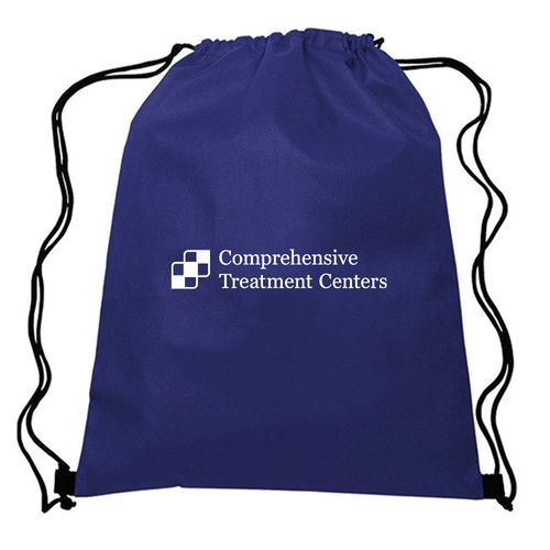 Water-Resistant Drawstring Non-Woven Backpack image thumbnail