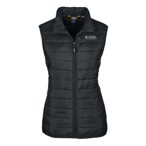 Core 365™ Women's Prevail Packable Puffer Vest - Embroidery image thumbnail