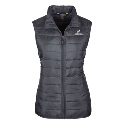 Core 365™ Women's Prevail Packable Puffer Vest - Embroidery image thumbnail