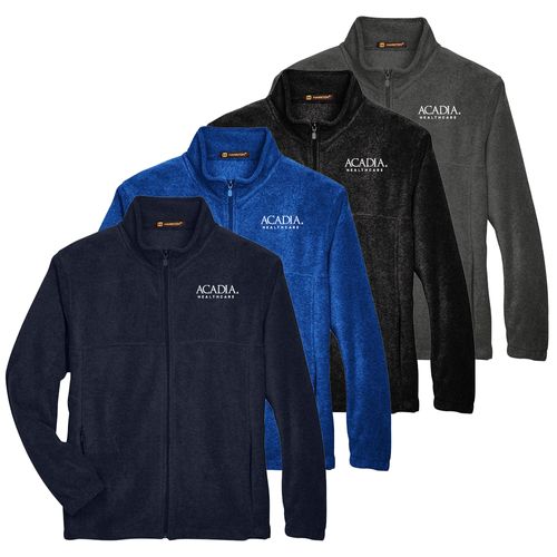 Harriton® Men's Full-Zip Fleece Jacket - Embroidery image thumbnail