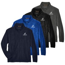 Image of Harriton® Men's Full-Zip Fleece Jacket - Embroidery