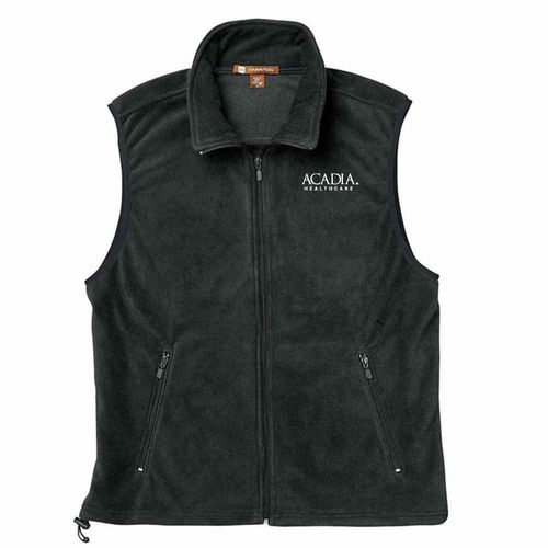Harriton® Unisex Full-Zip Fleece Vest - Embroidery image thumbnail