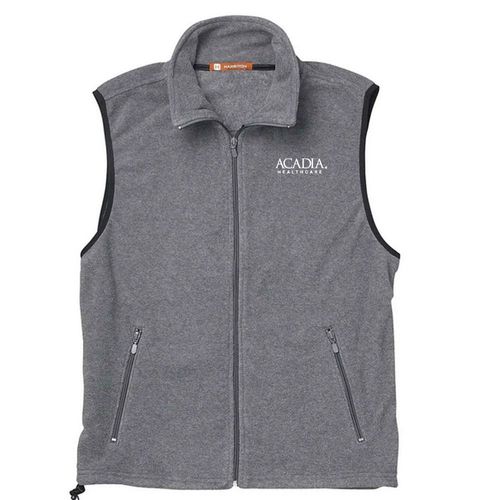 Harriton® Unisex Full-Zip Fleece Vest - Embroidery image thumbnail