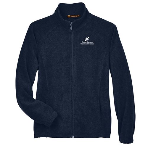 Harriton® Women's Full-Zip Fleece Jacket - Embroidery image thumbnail