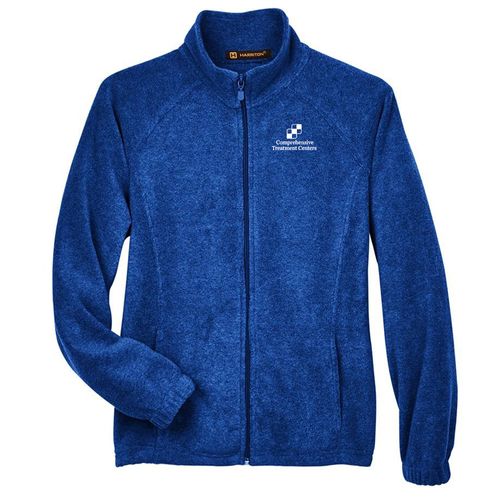 Harriton® Women's Full-Zip Fleece Jacket - Embroidery image thumbnail