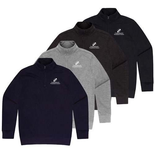 Unisex Essential Quarter-Zip Pullover - Embroidery image thumbnail