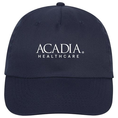 Navy Embroidered Baseball Cap - Embroidery image thumbnail