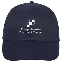 Image of Navy Baseball Cap - Embroidery