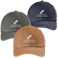 Image of Carhartt® Cotton Canvas Cap - Embroidery
