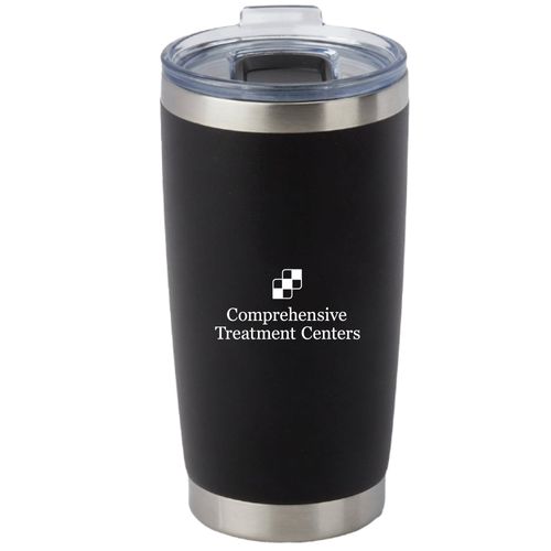 Black Stainless Steel Vacuum Insulated Tumbler 20-Oz. image thumbnail