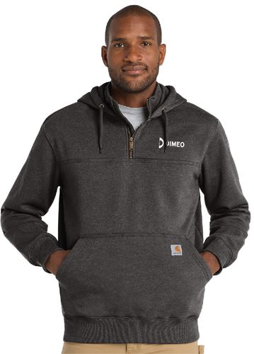 Carhartt Rain Defender Paxton Heavyweight Zip Mock Sweatshirt image thumbnail