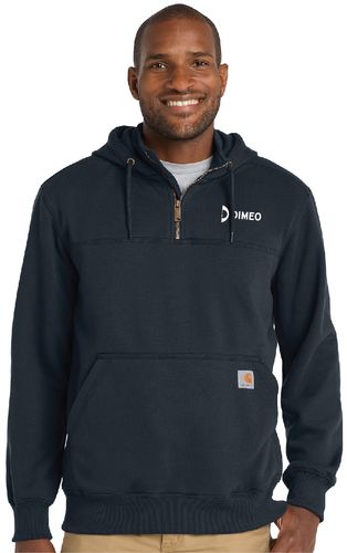Carhartt Rain Defender Paxton Heavyweight Zip Mock Sweatshirt image thumbnail