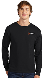 Image of Hanes® Beefy-T® - 100% Cotton Long Sleeve T-Shirt