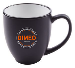 Image of 15 Oz. Two-Tone Matted Bistro Mug
