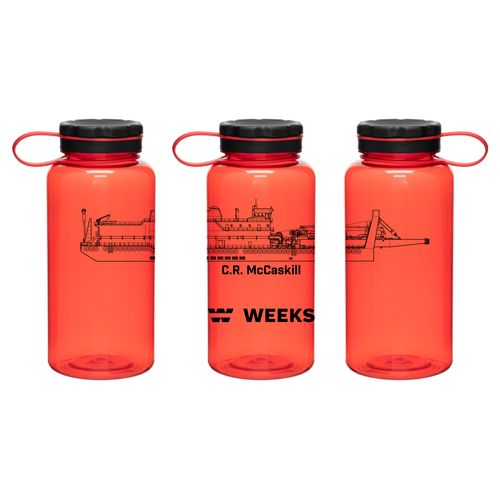 Weeks Marine Water Bottle, 34 oz image thumbnail