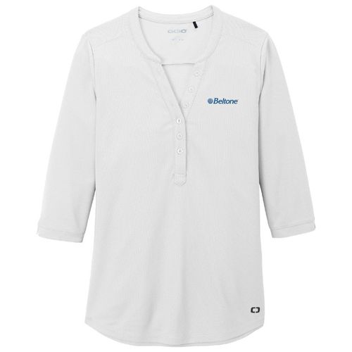 OGIO Ladies Jewel Henley image thumbnail