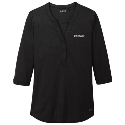 OGIO Ladies Jewel Henley image thumbnail