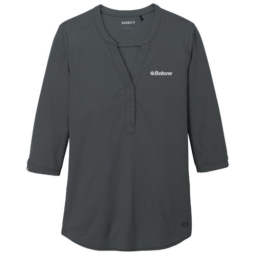OGIO Ladies Jewel Henley image thumbnail
