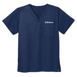 Image of WonderWink Unisex WorkFlex Chest Pocket V-Neck Top
